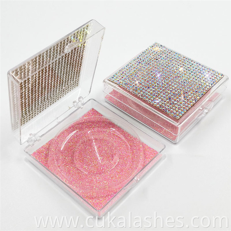 pink eyelash box